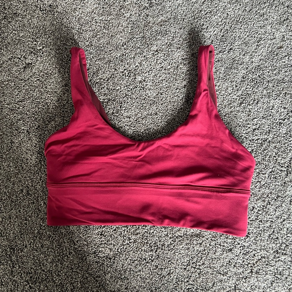 Stylish Pink Sports Bra